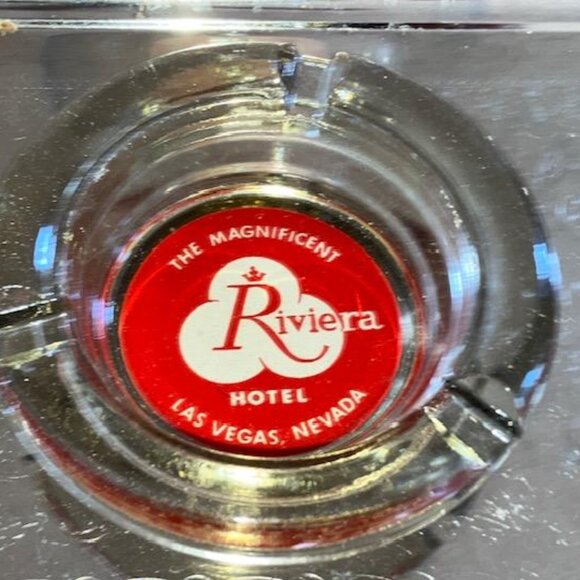 9 MCM Las Vegas CASINO Cigar Ashtrays from 1950s Sahara Caesers Riveria Trop - Picture 8 of 14